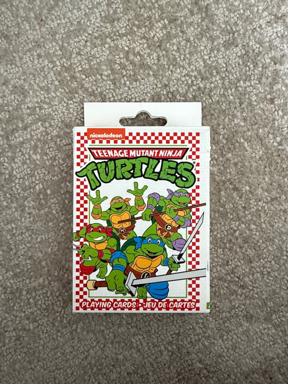 Teenage Mutant Ninja Turtles Card Deck - never used